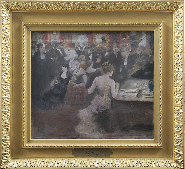 Une fête ou le salon de la Princesse Mathilde Bonaparte