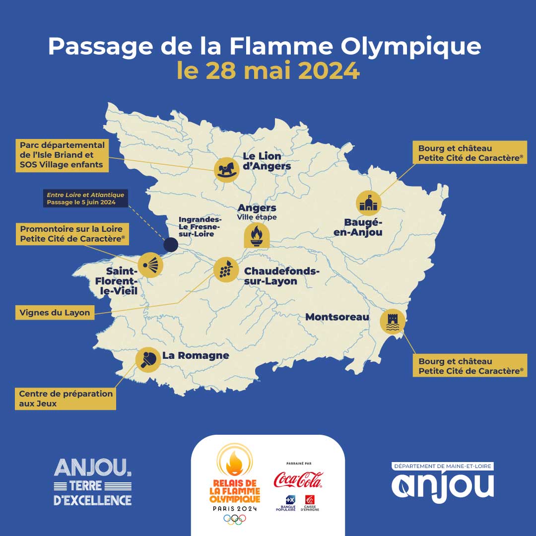 Carte. JO Paris 2024 : voici le parcours de la flamme olympique