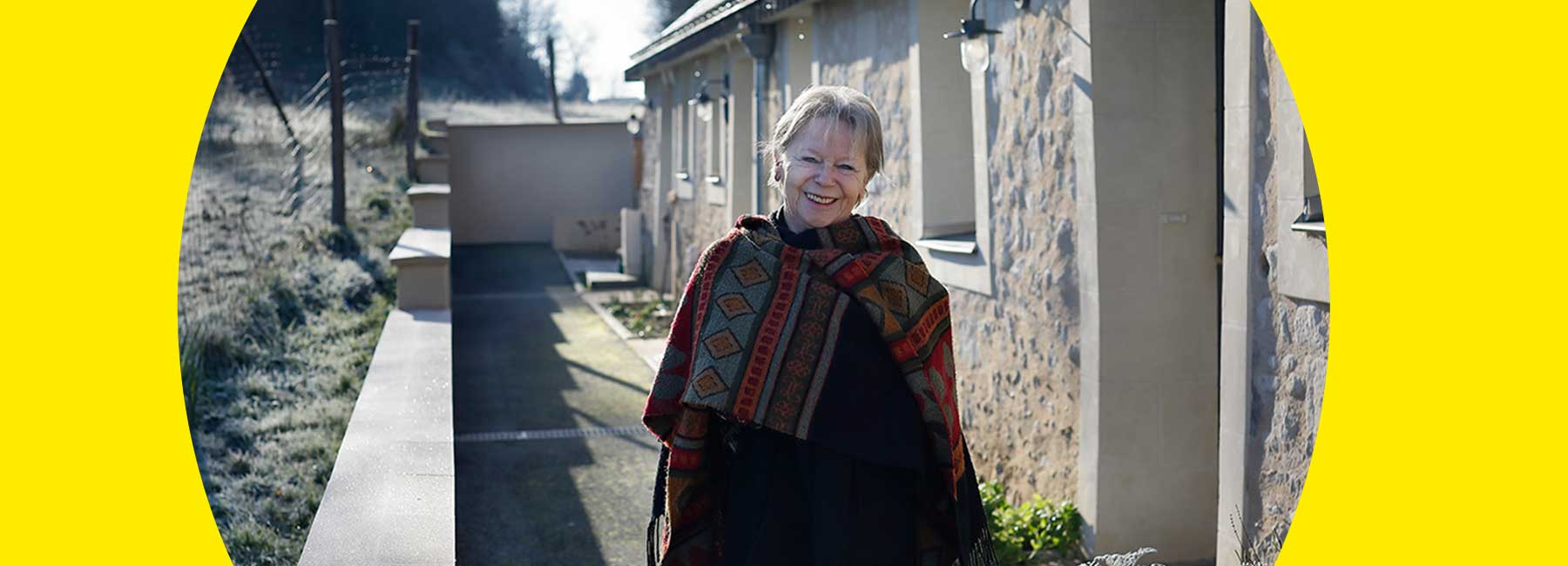 Portrait de Laure habitante d'une maison partagée de l'association Habit'âge