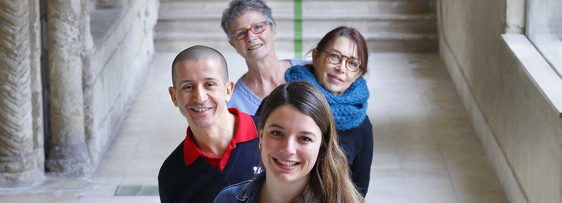 Groupe de 4 personnes
