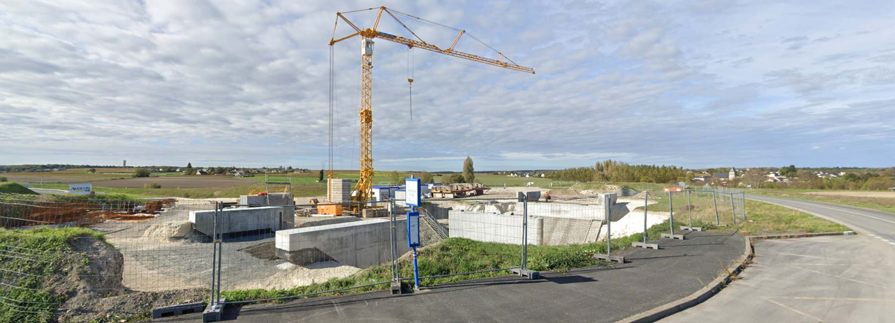 Travaux routiers sur la RD960 entre Saumur et Doué-la-Fontaine