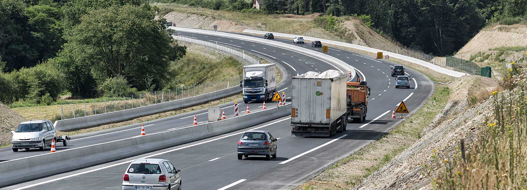 Travaux routiers sur la RD775