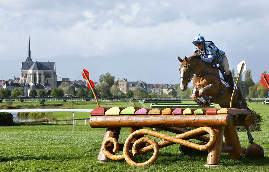 Saut d'obstacle au domaine de l'Isle-Briand