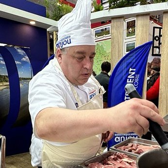 Chefs cuisiniers des collèges lors du Salon international de l'agriculture